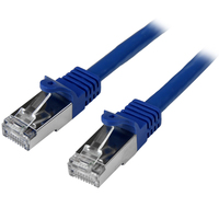 StarTech.com N6SPAT3MBL Netzwerkkabel Blau 3 m Cat6 SF/UTP (S-FTP)