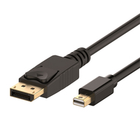 Uniformatic 12642 cable DisplayPort 2 m Mini DisplayPort Negro