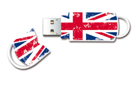 Integral 32GB USB2.0 DRIVE XPRESSION UNION JACK USB flash drive USB Type-A 2.0 Multicolour