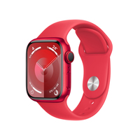 Apple Watch Series 9 41 mm Cyfrowy 352 x 430 px Ekran dotykowy 4G Czerwony Wi-Fi GPS