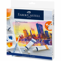 Faber-Castell 169624 hobbyverf Waterverf 9 ml 24 stuk(s)