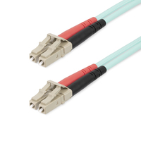 StarTech.com Cable 25m de Fibra Óptica Multimodo Dúplex LC/UPC a LC/UPC OM4 - LSZH - 50/125µm - LOMMF/VCSEL - para Redes de 100G - Low Insertion Loss - LSZH