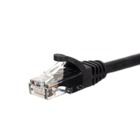 Netrack BZPAT1P5UK kabel sieciowy Czarny 1,5 m Cat5e U/UTP (UTP)