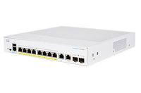 Cisco CBS350-8P-2G-EU netwerk-switch Managed L2/L3 Gigabit Ethernet (10/100/1000) Zilver