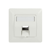 LogiLink NK4027 placa de pared y cubierta de interruptor Blanco
