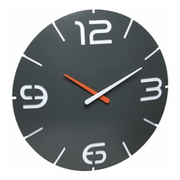 TFA-Dostmann 60.3536.10 Horloge murale et de table Rond Noir, Blanc