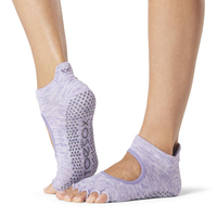 ToeSox S01525HPU Socke Unisex Footie-Socken Violett 2 Paar(e)