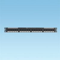 Panduit 24-port , NetKey, Category 5e, patch panel 1U