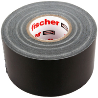 Fischer 560903 szövetbetétes ragasztószalag Beltéri használatra alkalmas Kültéri használatra alkalmas 25 M Szürke