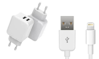 CoreParts MBXUSB-AC0007 mobile device charger Smartphone White AC Indoor