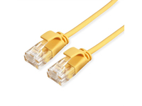 ROLINE GREEN 21.44.3927 kabel sieciowy Żółty 5 m Cat6a U/UTP (UTP)