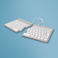 R-Go Tools R-Go Split tastiera Ufficio Bluetooth AZERTY Francese Bianco