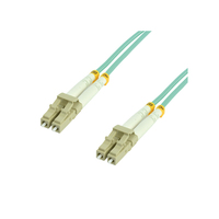 MCL FJOM3/LCLC-0.5M câble de fibre optique 0,5 m LC OM3 Couleur aqua