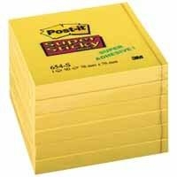Post-It Super Stick Ultra Yellow (Pack 6) etichetta autoadesiva Giallo