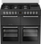 Leisure CC100F521T 100cm Dual Fuel Range Cooker with Glass Top Lid