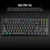 Corsair K60 PRO TKL keyboard USB AZERTY Belgian Black