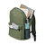 BASE XX D31965 notebook case 39.6 cm (15.6") Backpack Green, Olive