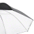 Walimex 17655 paraplu Zwart, Wit