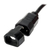 Tripp Lite PLC13BK Plug-Lock Inserts (C14 power cord to C13 outlet), Black, 100 pack