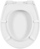 Diaqua 31164041 Toilettensitz Harter Toilettensitz Kunststoff, Polypropylen (PP) Weiß