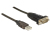 DeLOCK 62582 Serien-Kabel Schwarz 1,5 m USB Typ-A DB-9
