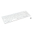 LogiLink ID0116 teclado USB QWERTZ Alemán Blanco