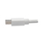 Tripp Lite P139-003-DP-V2B DisplayPort-Kabel 0,9 m Mini DisplayPort Weiß
