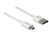 DeLOCK 85150 HDMI-Kabel 1,5 m HDMI Typ A (Standard) HDMI Typ D (Mikrofon) Weiß
