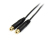 StarTech.com 6in Stereo Splitter Cable - 3.5mm Male to 2x 3.5mm Female