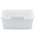 Care + Protect CFSCC4064 Lebensmittelaufbewahrungsbehälter Rechteckig Container 6,4 l Grau, Weiß