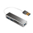 LogiLink UA0306 laptop dock & poortreplicator USB 3.2 Gen 1 (3.1 Gen 1) Type-A Zilver, Wit