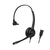 Axtel Elite HDvoice mono NC Zestaw słuchawkowy Przewodowa Opaska na głowę Biuro/centrum telefoniczne Czarny, Srebrny
