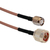 Ventev RG142PNMTM-3 coaxial cable 0.9 m TNC RG-142P Brown