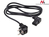 Maclean MCTV-803 kabel zasilające Czarny 3 m