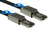 Microconnect SFF8088/SFF8088-100 SATA-Kabel 0,9 m Schwarz