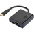Renkforce RF-4472892 adaptador de cable de vídeo 0,15 m USB Tipo C HDMI