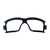 3M 7100102568 biztonsági szemellenző és szemüveg Védőszemüveg Fekete