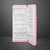 Smeg FAB28RPK5 Kühlschrank mit Gefrierfach Freistehend 270 l D Pink