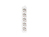 Lanberg PS0-05F-0300-W rozgałęziacz 3 m 5 x gniazdo sieciowe Wewnętrzna Biały