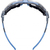 Uvex 9190180 Schutzbrille/Sicherheitsbrille Polycarbonat (PC) Schwarz, Blau