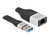 DeLOCK FPC Flachbandkabel USB Typ-A zu Gigabit LAN 10/100/1000 Mbps 13 cm