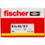 Fischer 513843 tornillo de anclaje y taco 200 pieza(s) Juego de enchufes de pared y tornillos 40 mm