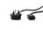 Dataflex 24.113 power cable Black 2 m Power plug type G GST18/3
