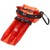L-Style Krystal One Dart Case transparent, rot, gelb, Spanien