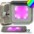 Article picture 1 - floor spotlight SLIM-OUT :: squar. stainless steel :: IP67 :: RGB