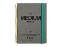 Notizbuch Filofax Notebook Neutrals A5 Blue Steel