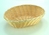 Brot- und Obstkorb, oval 23 x 15 cm, H: 6 cm Polypropylen, hellbeige -BASIC-