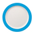 Teller flach 25,5 cm - Form: Color mit System -, Dekor 79878 Hellblau - aus