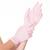 Einweg-Handschuh Nitril, Safe, puderfrei, Länge 24cm, Größe L, Farbe Pink, 100 Stück/VE