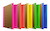 Teczka z gumką DONAU Life, Karton, A4, 500gsm, 3-skrz., różowa